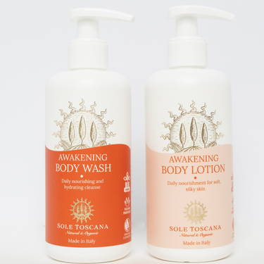 Awakening Organic Body Wash & Lotion Set ($56 retail price)